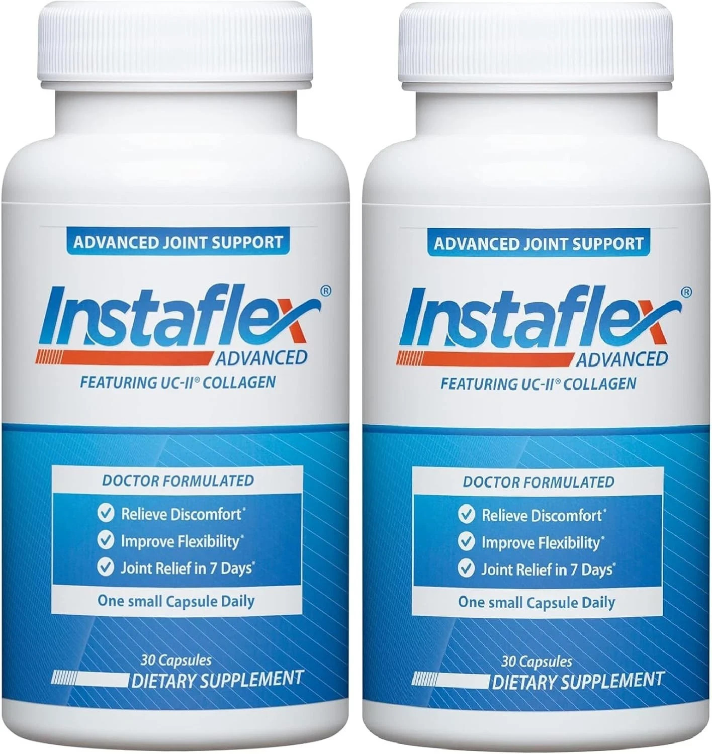 (2 Pack) Instaflex Advanced Joint Support Doctor Formulated 60 Capsules