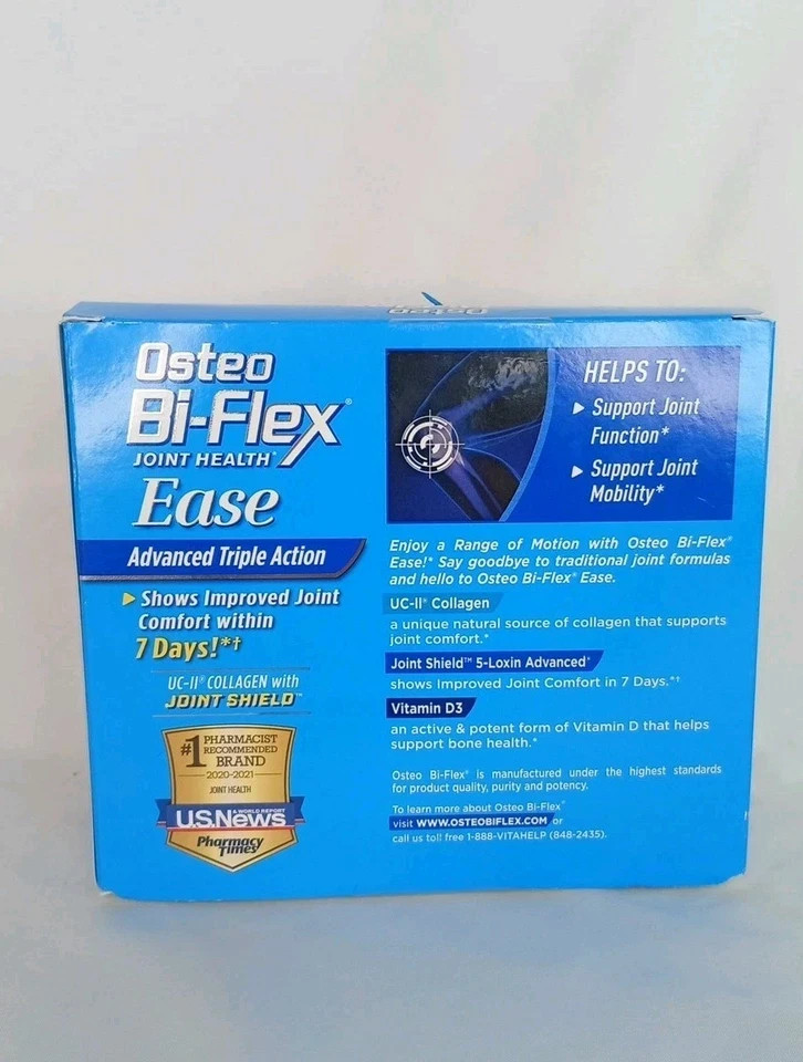 NIB Osteo Bi-Flex Joint Health Ease Advanced Triple Action (2x) 28ct EXP 01/27