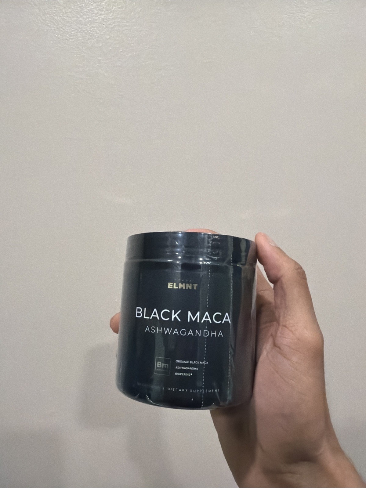 Black Maca Ashwagandha Bm Organic ELMNT 60 Capsules