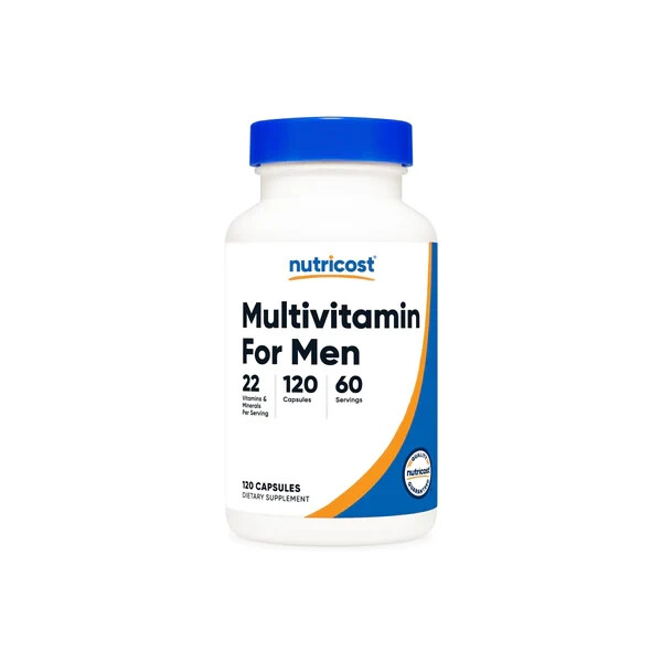 Nutricost Multivitamin for Men 120 Caps – EXP 04/2026