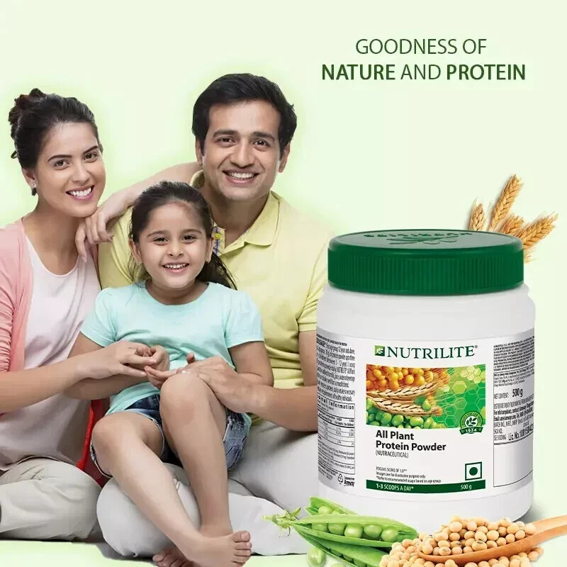 Amway Nutrilite All Plant Protein Powder Boost Energy – 1 kg free shipping
