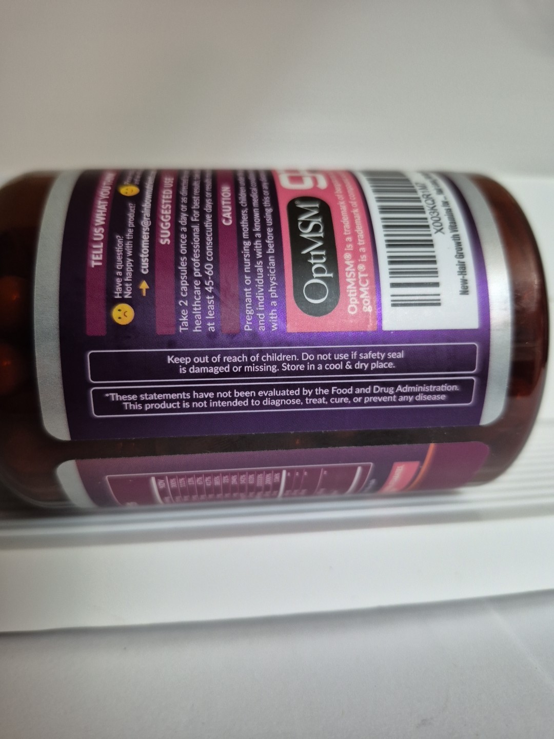 Advanced Hair Growth 60 days supply – Biotin 10,000 mcg, Collagen + more New