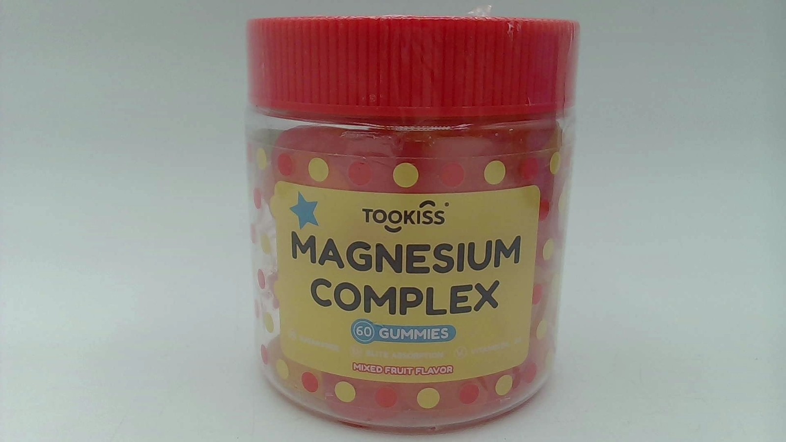 Tookiss Magnesium Complex 60 Gummies Mixed Fruit