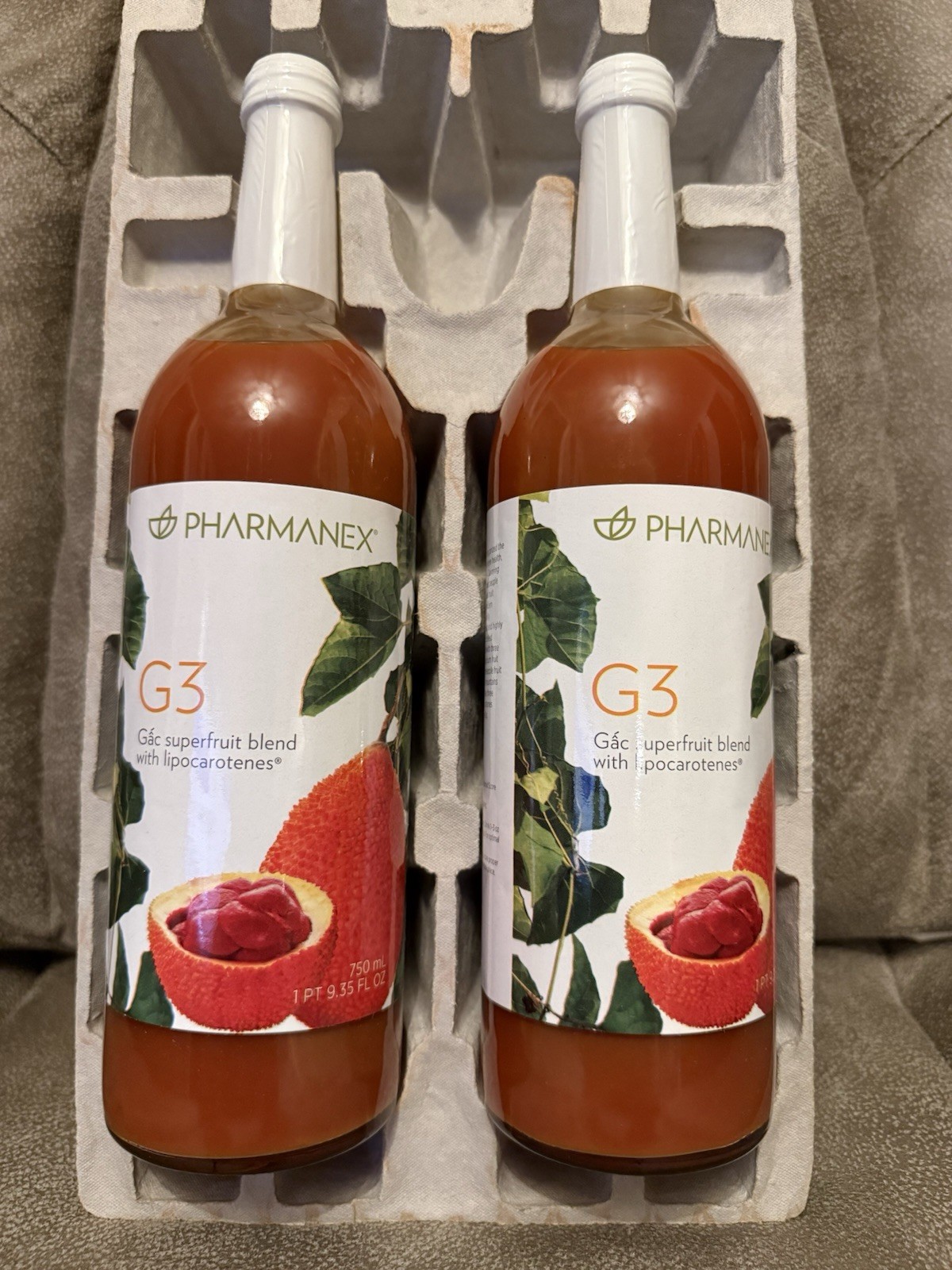 11/2027 Nu Skin Nuskin Pharmanex G3 Juice 2 Bottles. Boxed/Sealed Exp. 10/2027