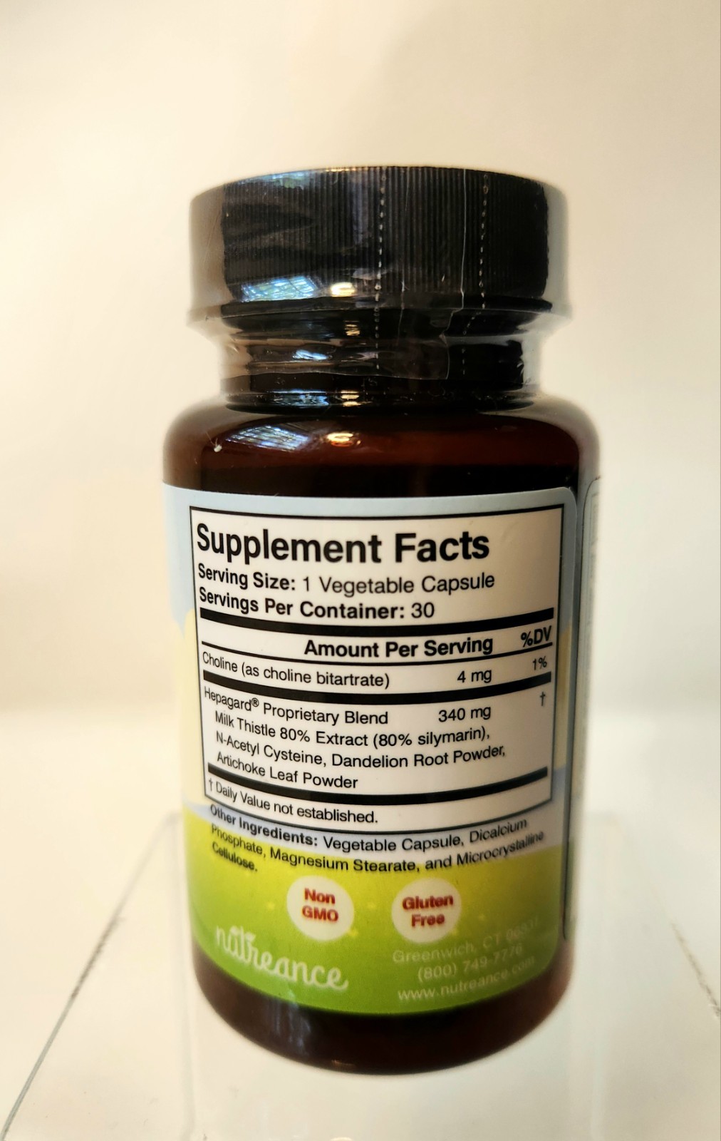 Nutreance Hepagard, Natural Liver Support with N-Acetyl Cysteine NAC , Exp 5/27