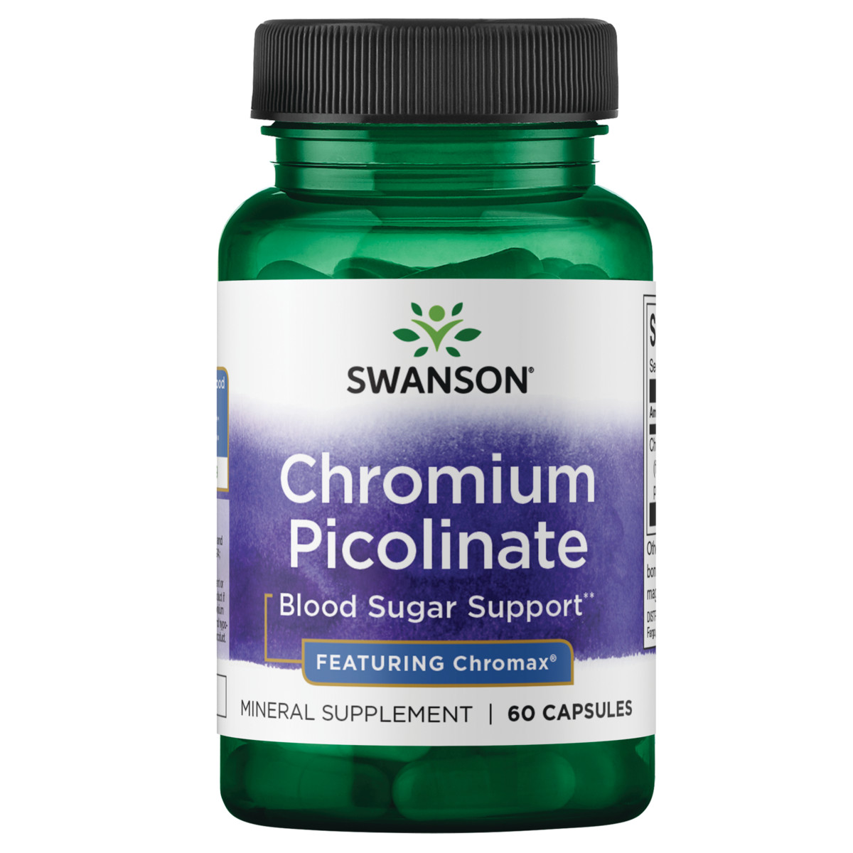 Swanson Chromium Picolinate – Featuring Chromax 200 Mcg 60 Capsules