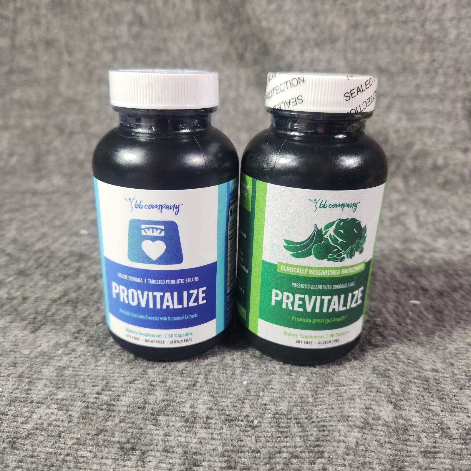 Provitalize & Previtalize for Gut Health BB Company New Exp: 08/2028 Authentic