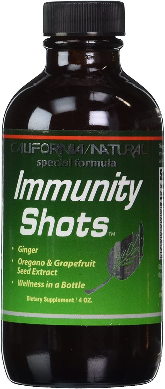 California Naturals Immunity Shots Special Formula Dietary Supplement 4 fl oz