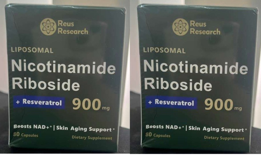 2x NAD+ Nicotinamide Riboside + Resveratrol, 900mg, 160 Capsules total exp 04/28