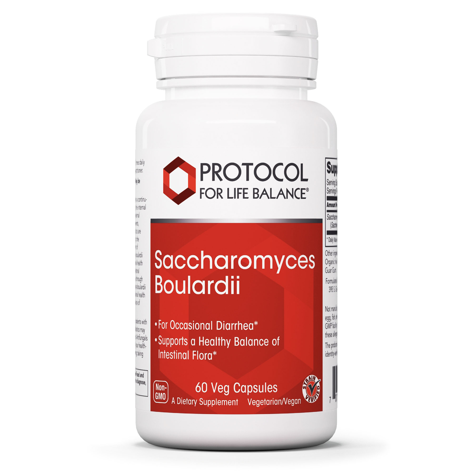 Protocol Saccharomyces Boulardii Probiotics – Immune and Gut Health 60 Veg Caps