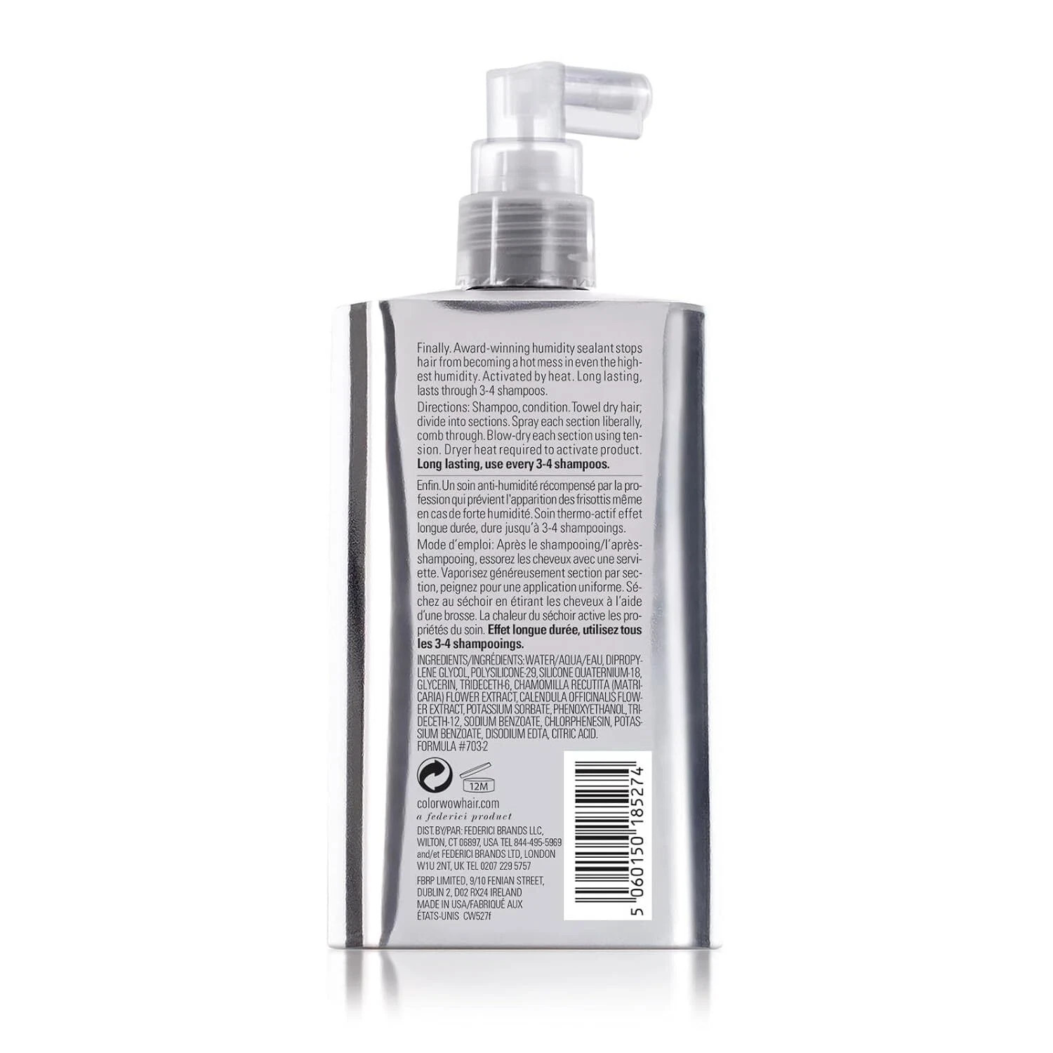 Color Wow Dream Coat Supernatural Spray Anti-Frizz Anti-Humidity 6.7 oz/200mL++