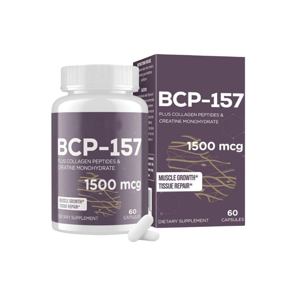 2x Capsules High-Purity Collagen 157 Peptide Formula Promotes Growth Muscle