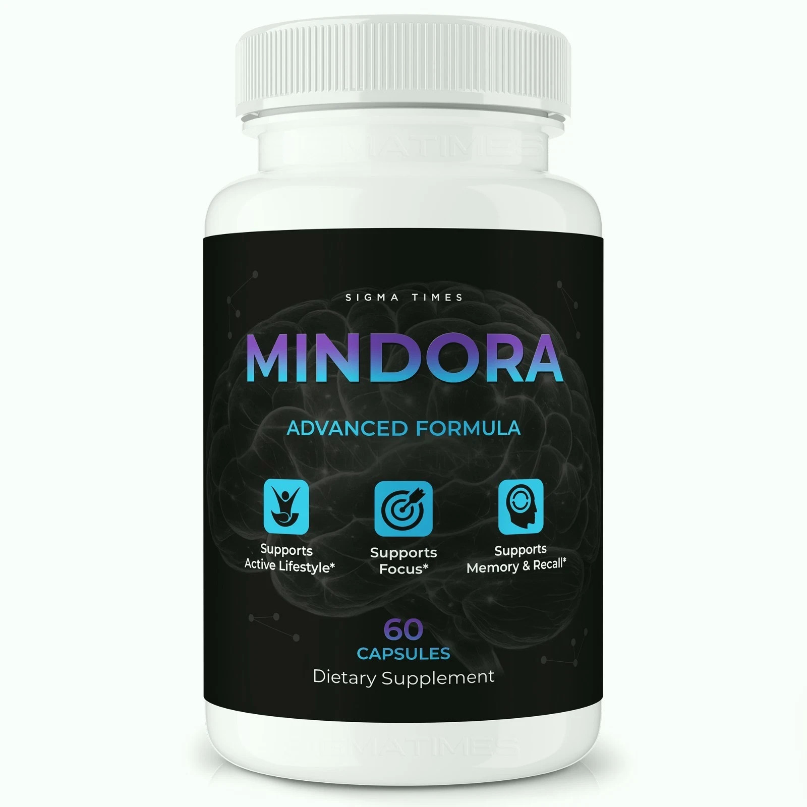 Mindora Brain Health & Memory Support Capsules 60 Ct Pack of 1