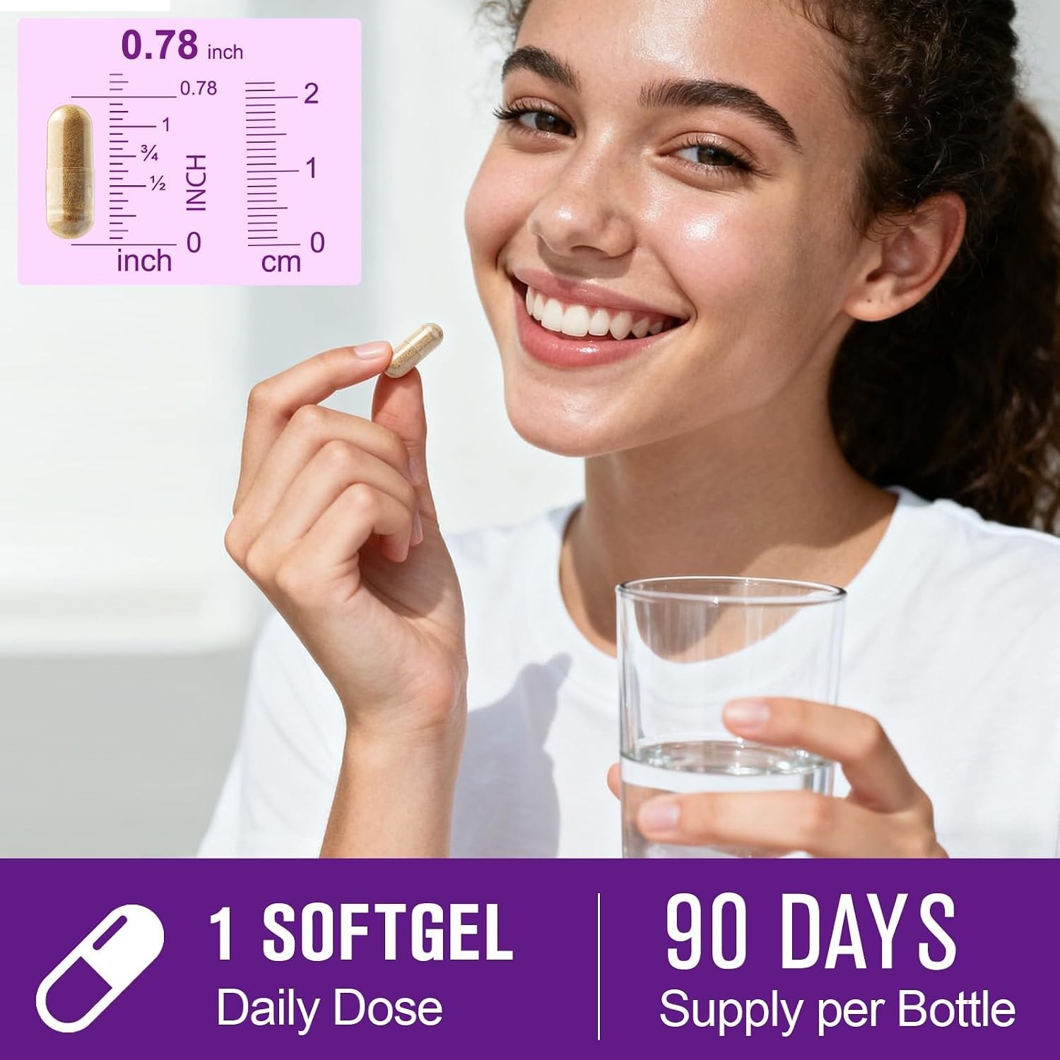 Saffron Supplements – 90 Softgel Capsules for Mood & Focus Support