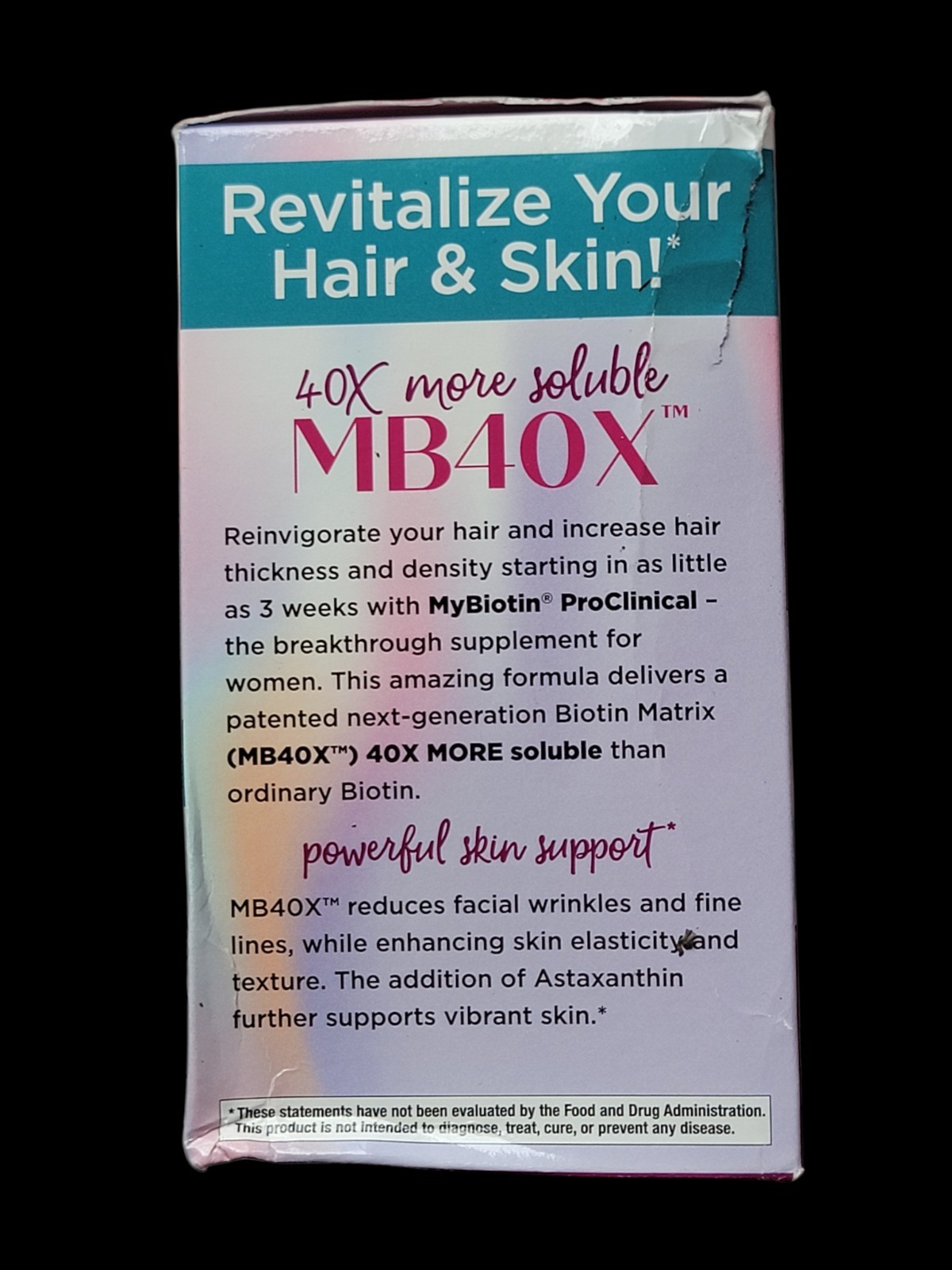 2X Purity Products My Biotin ProClinical MyBiotin Thicker Hair 30 Capsule 6/2027