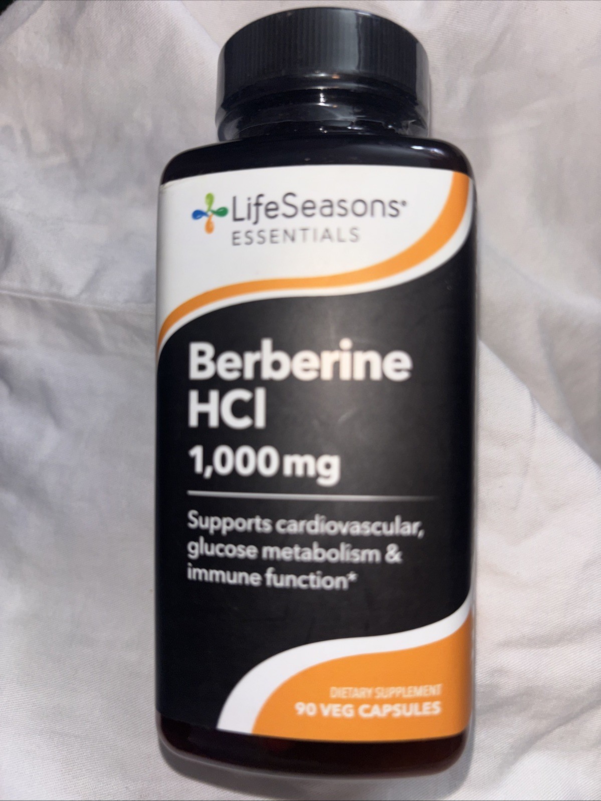 Life Seasons Berberine HCL 1000 mg Exp 10/26