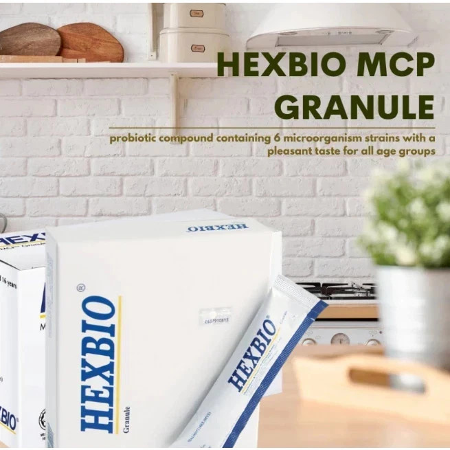 Hexbio Probiotic Granule For Constipation Diarrhea ( 3g x 45’s)