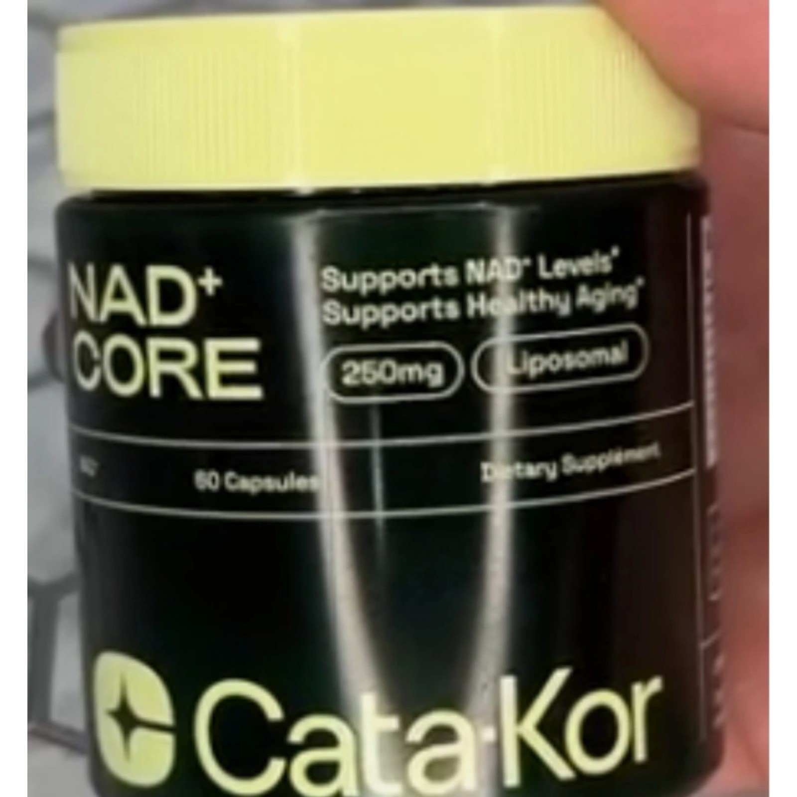 LUXRY NEW Liposomal NAD CORE 250mg for Healthy Aging, Energy – 60 Capsules
