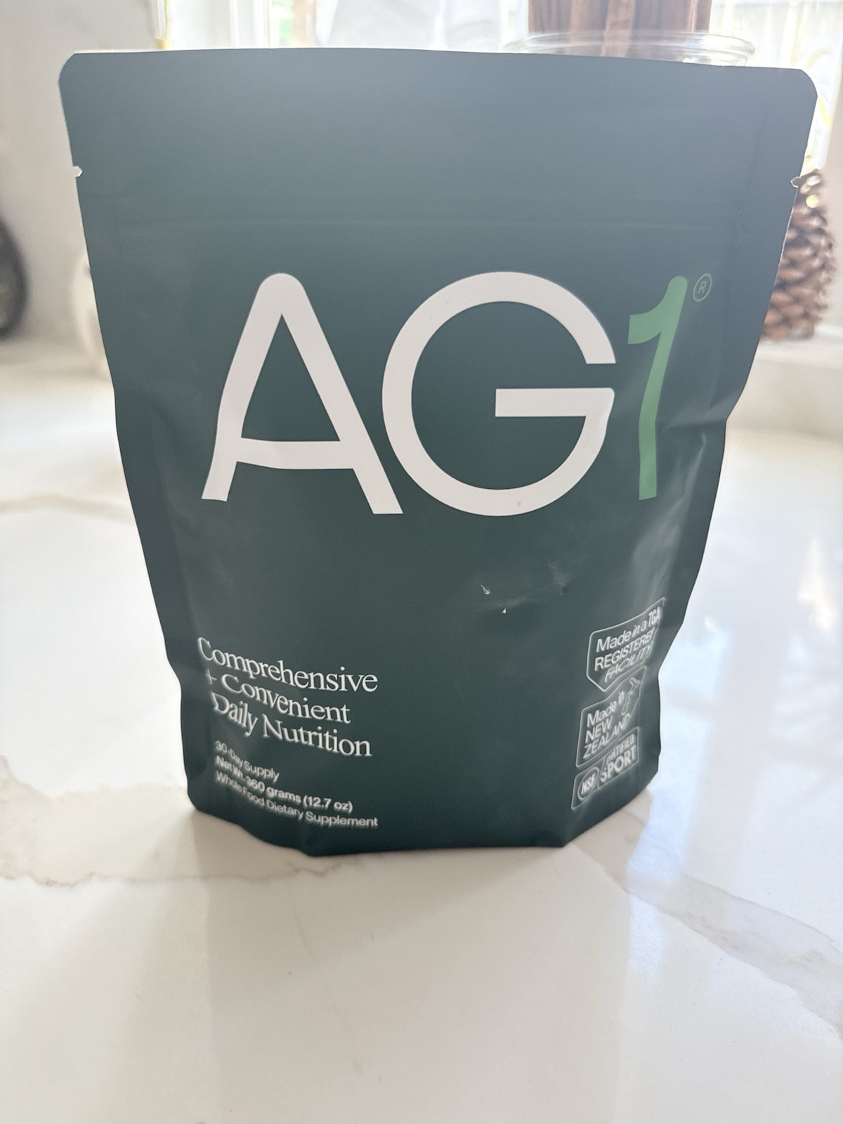 AG1 Athletic Greens 12.7 oz Powder Supplement New …. FREE SHIPPING