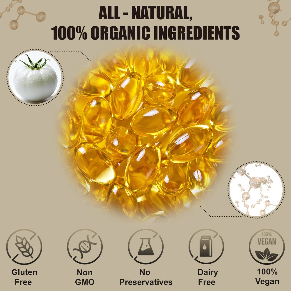 500mg L-Glutathione Capsules Natural Antioxidant Anti-Aging Skin Care 60 Pills