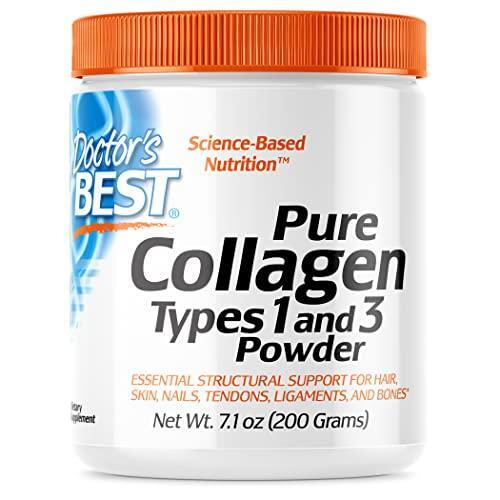 Doctor’s Best Pure Collagen Types 1 & 3, Promotes Healthy Skin Hair & Nails –