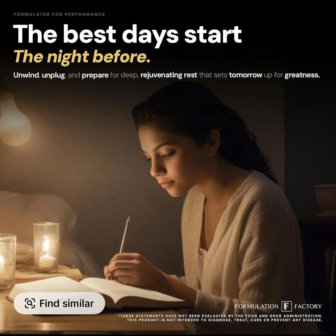 The Night Before Magnesium Glycinate Sleep Aid, 10-in-1 Sleep Supplement with…