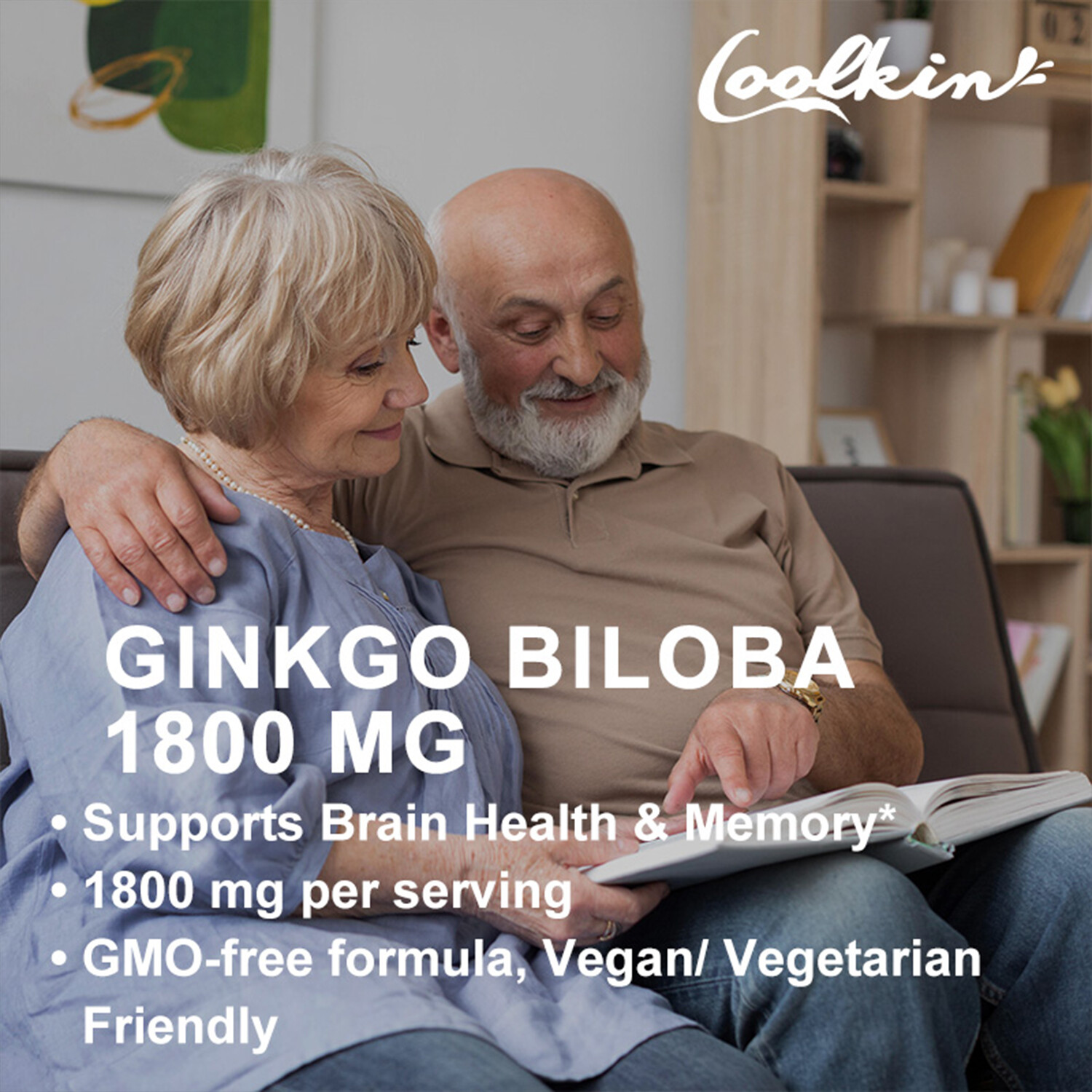 Ginkgo Biloba 1800mg – Cognitive & Memory Support, Support Memory & Brain Health