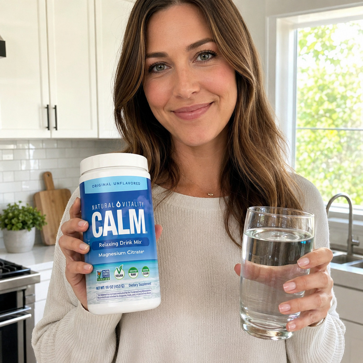 Natural Vitality CALM Magnesium Unflavored 16 oz NEW