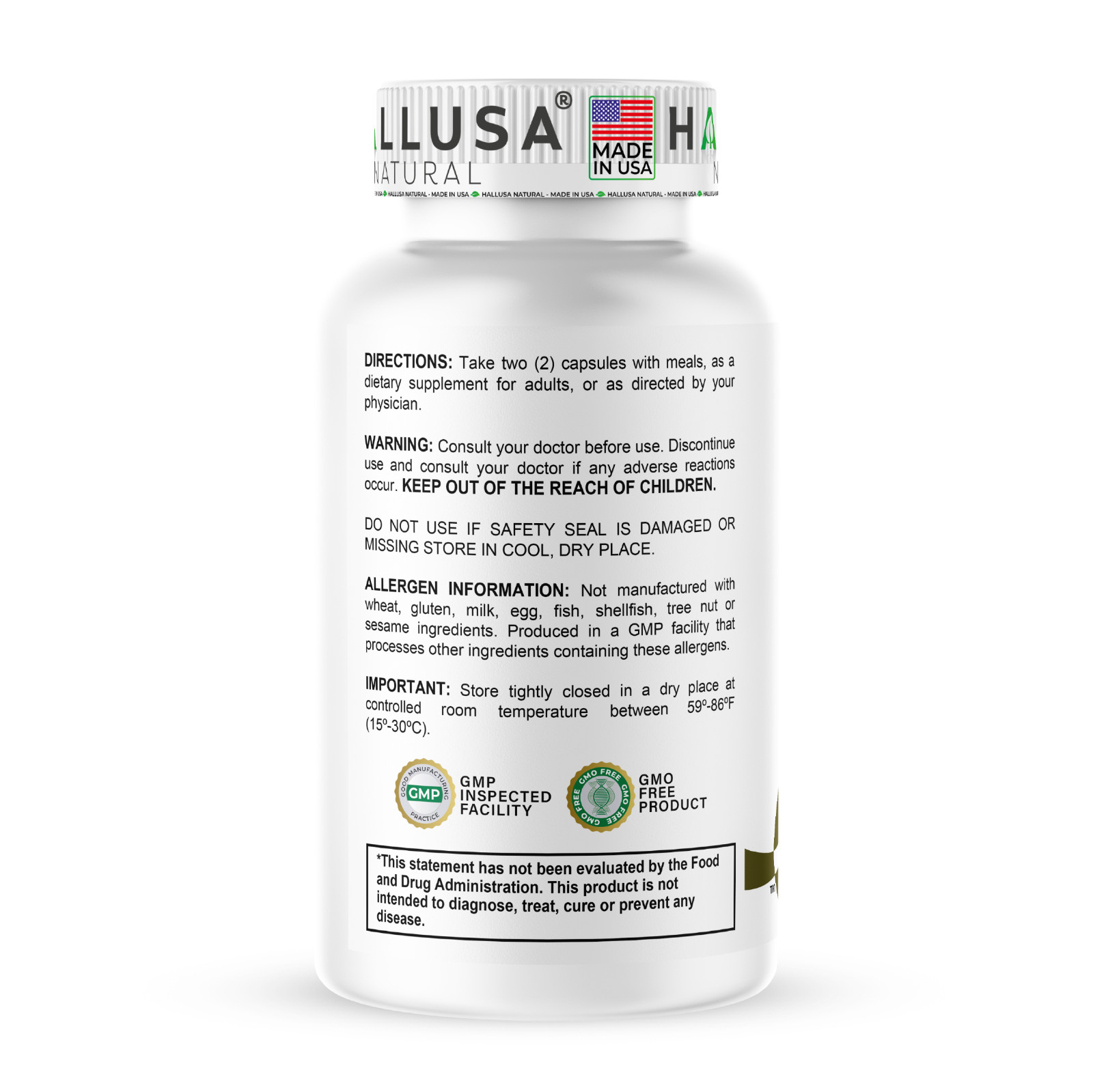 OLIVE LEAF – Immune Support – Triglycerides & Cholesterol – Antioxidant – 60 Cap