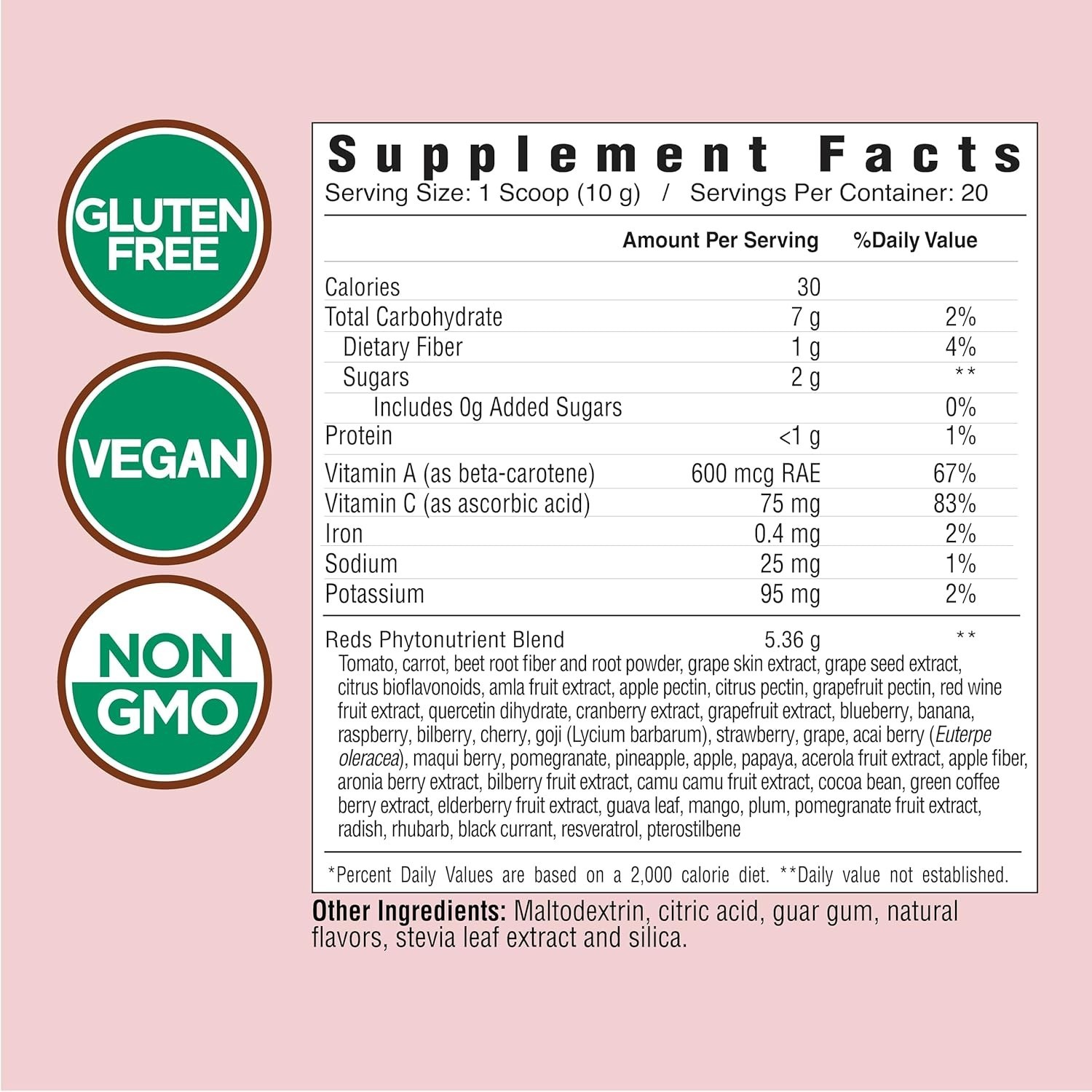 Super Reds, Energizing Polyphenol Superfood, 48 Super Fruits and Berries, Pow…
