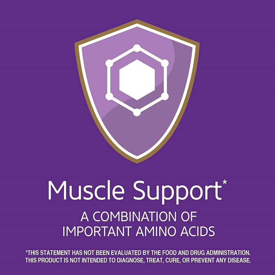 Daily Amino Acid Body Build Repair Muscle Tissue Strength Increase, 120 Tablets