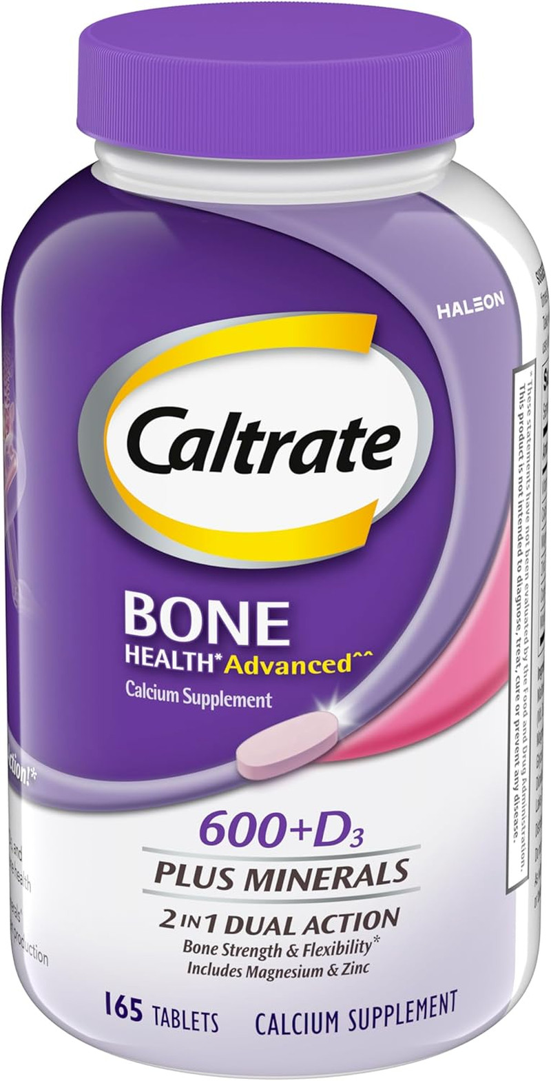 600 plus D3 plus Minerals Calcium and Vitamin D Supplement Tablets, Bone Health