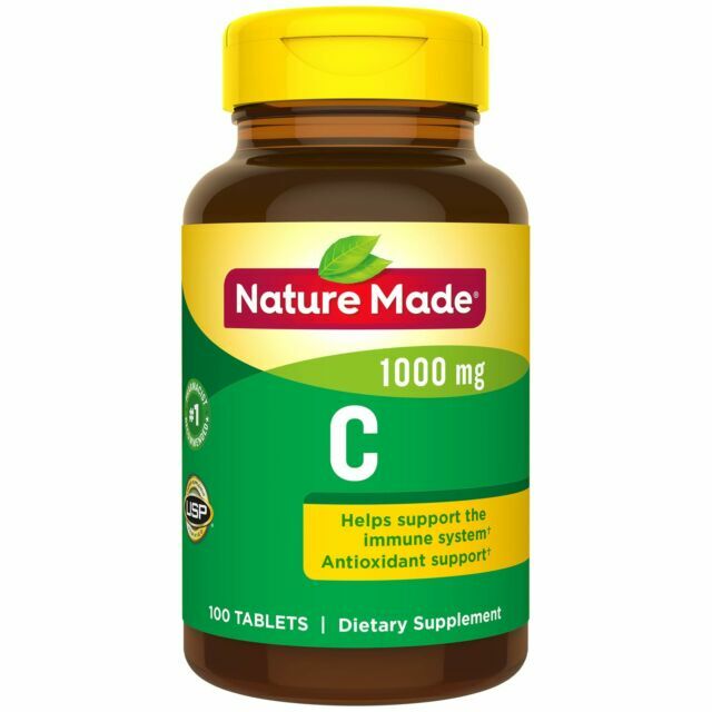 SM Nature Made Vitamin C 1000 mg Tablets 100 Count