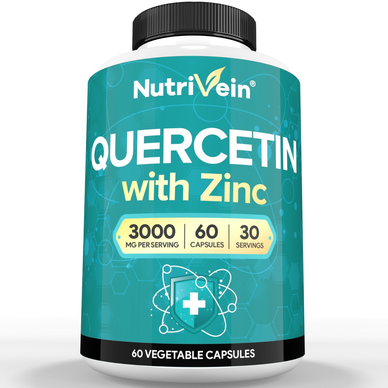 Nutrivein Zinc Quercetin Supplement – Enhanced-Absorption Full Body Support