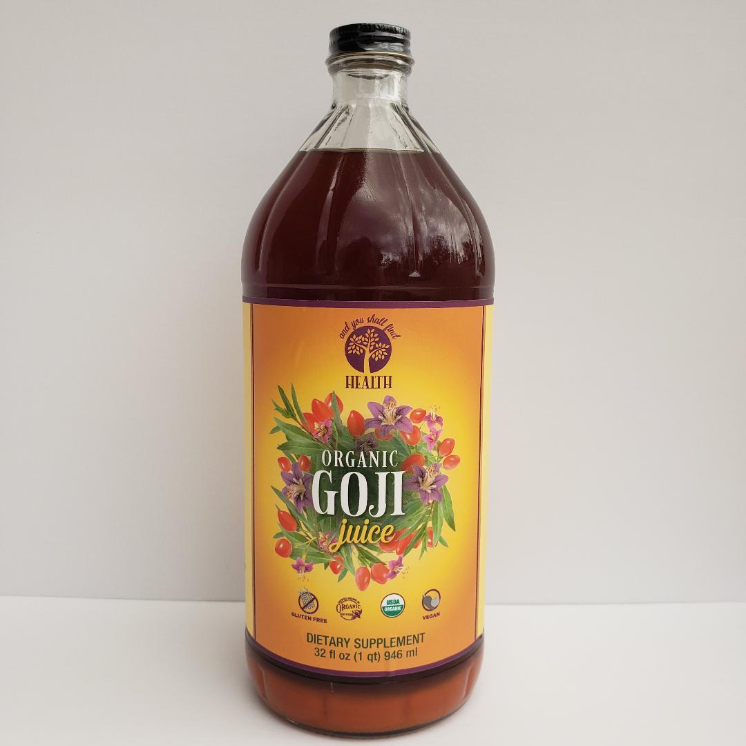 SALE – 2pk – 32oz ORGANIC 100 % GOJI Berry HAPPY Super Fruit JUICE GLASS Bottle