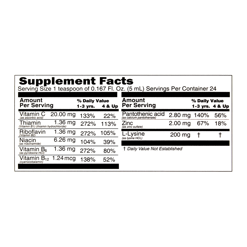 KOMILON CHILDREN’S APPETITE SUPPLEMENT SYRUP 4oz