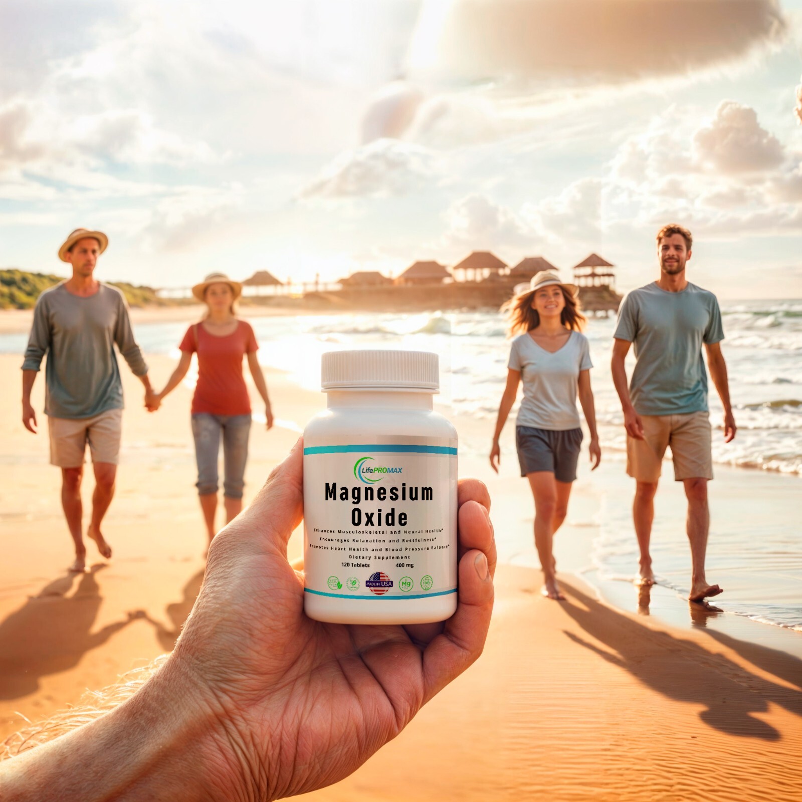 Magnesium Oxide 400mg 120 tablets Supplement Immune Support Exp 09/26