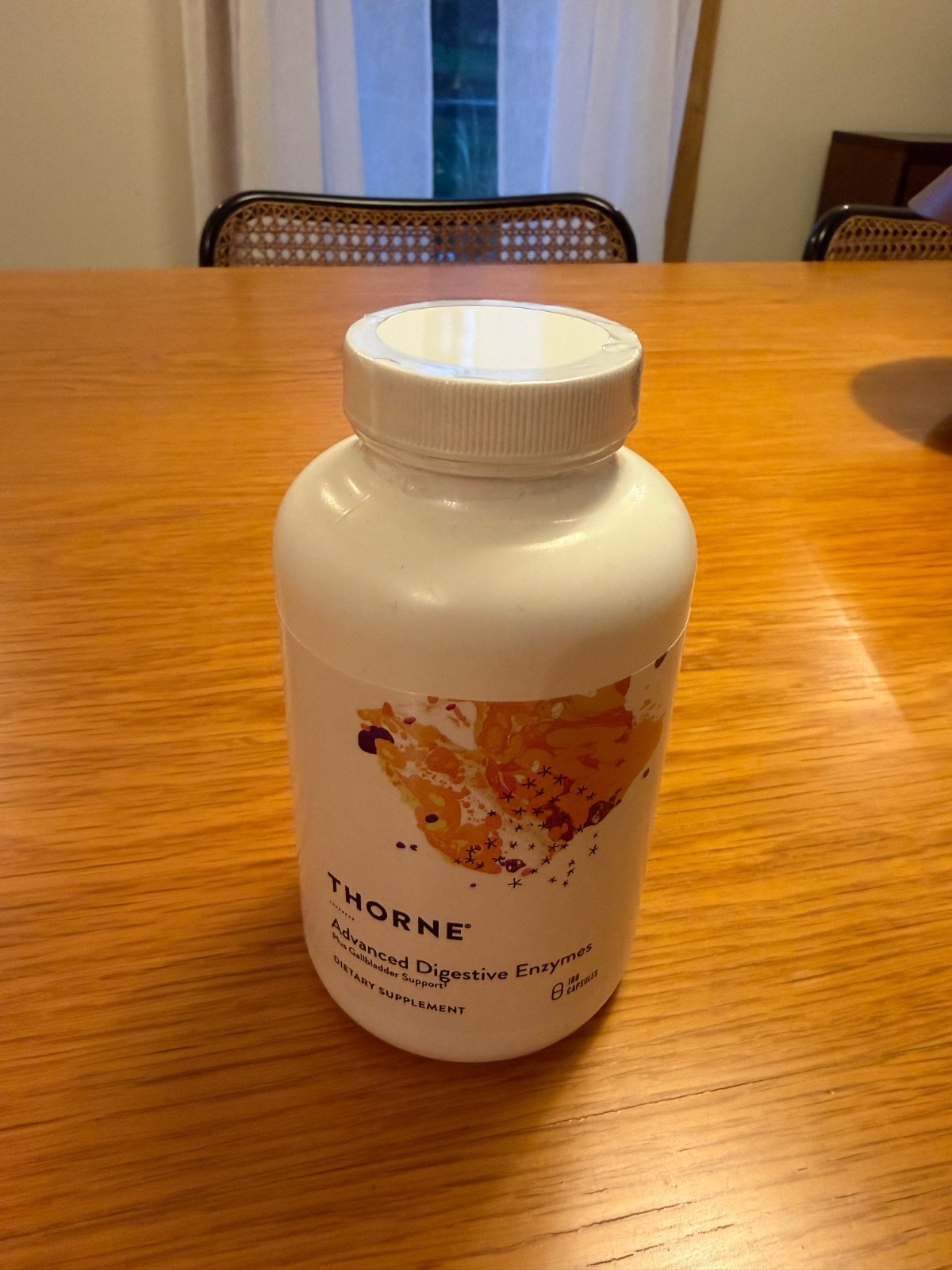 Thorne Advanced Digestive Enzymes Plus Gallbladder Support 180 caps EXP 10/27