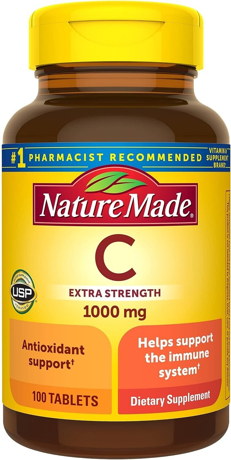 Nature Made Extra Strength Vitamin C 1000 Mg, 100 tablets