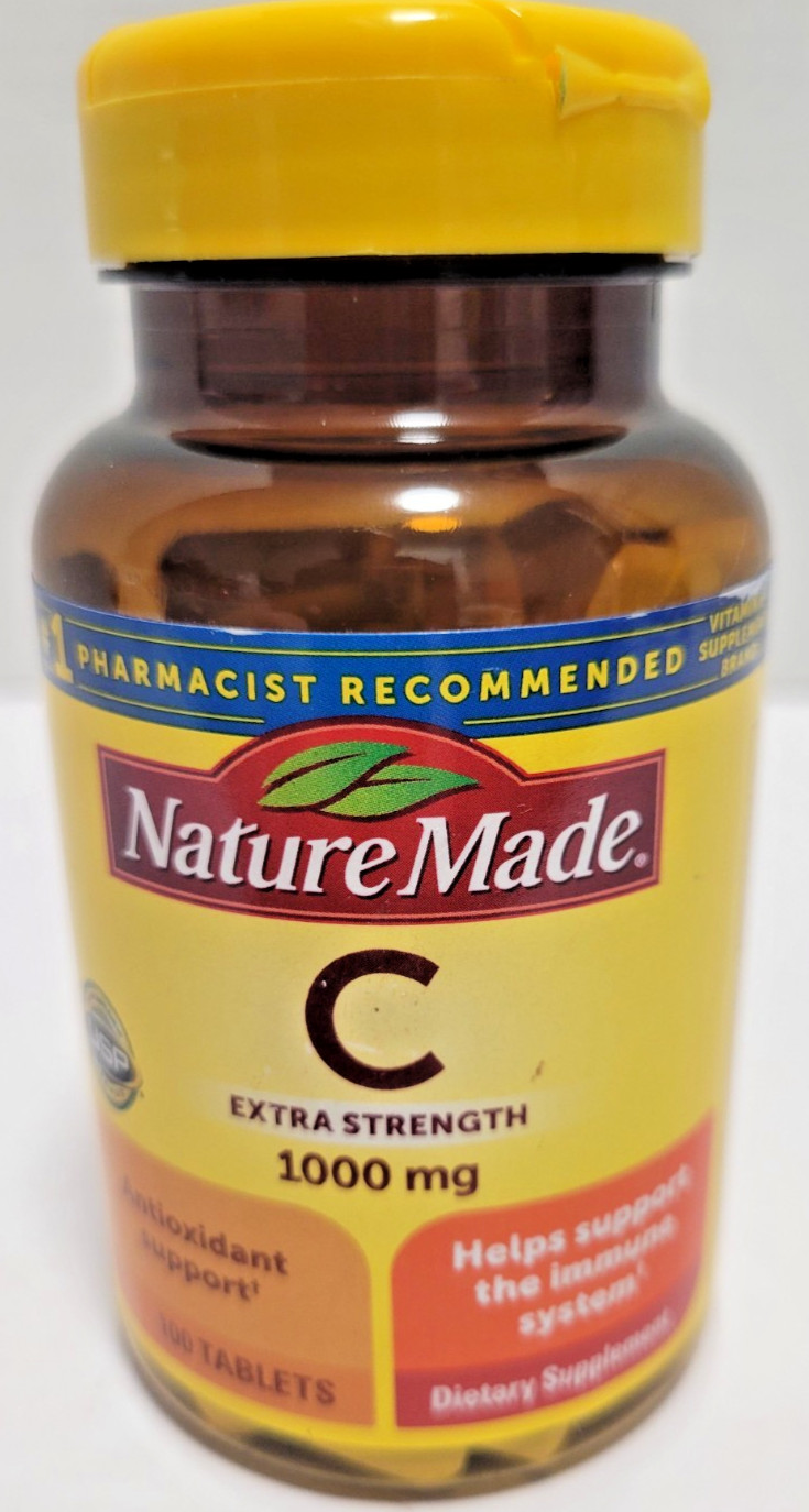 Nature Made Extra Strength Vitamin C 1000 mg 100 Count Immune Support Tablets