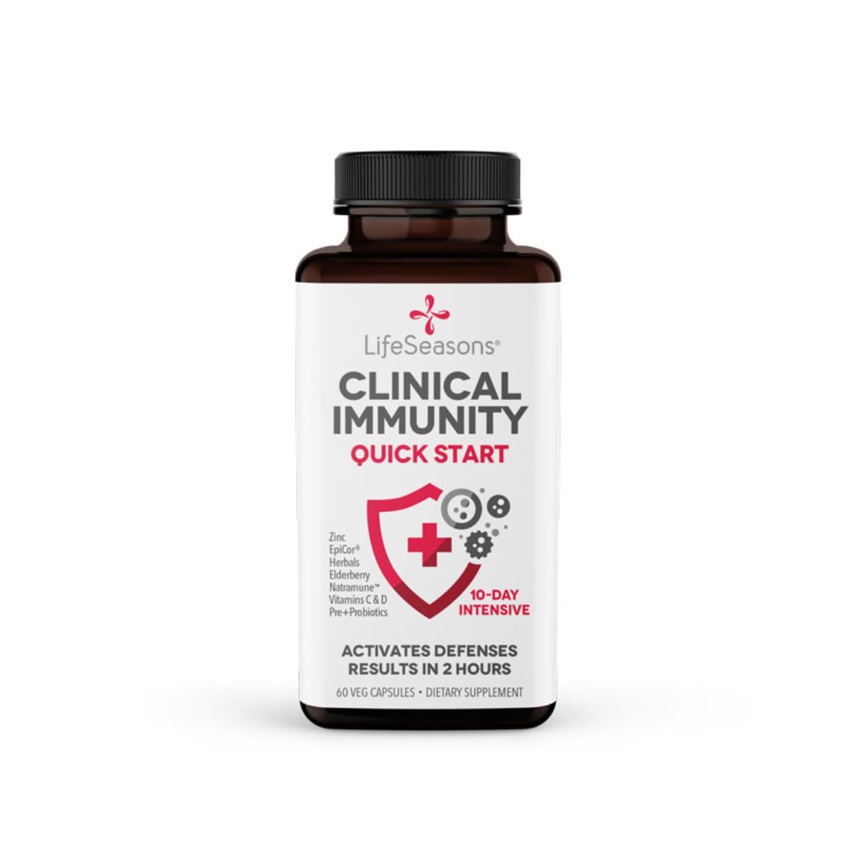 Clinical Immunity – Quick-Start – 1 Count (Pack of 60), 10-day Intensive