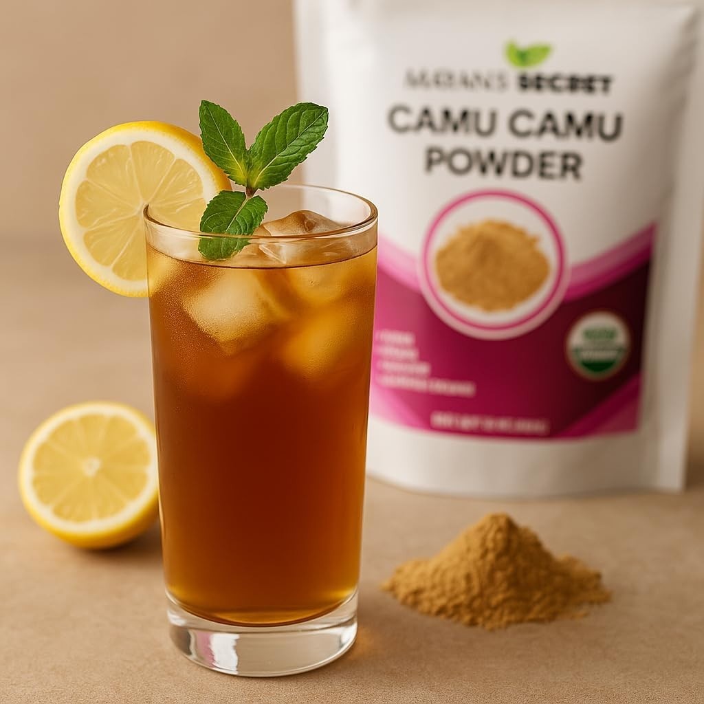 Organic CAMU CAMU fruit powder 3.5 oz Improve Mood, Vit C Max, Antioxidant