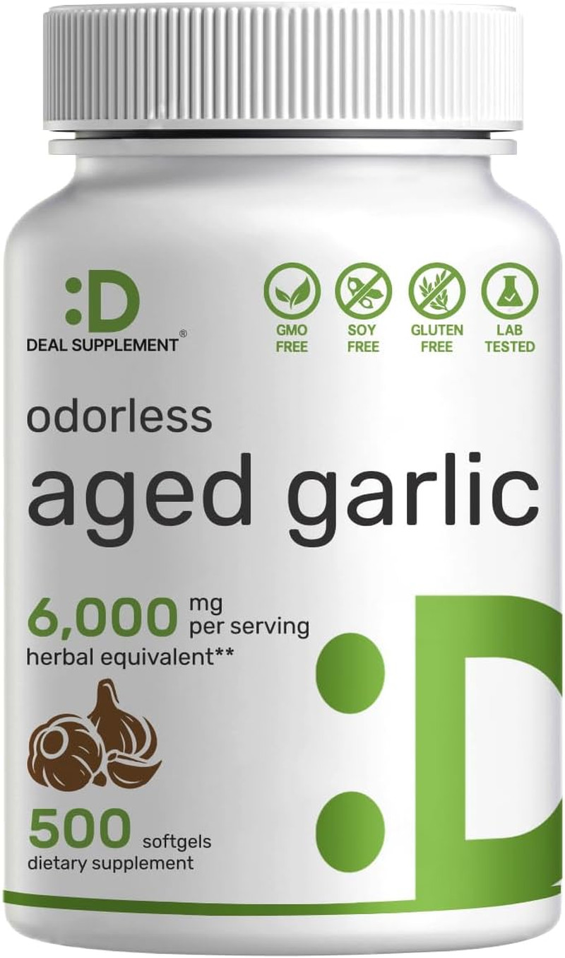 6000MG Pure Garlic Pills Most Powerful Antibiotic Heal All Infection Herbals