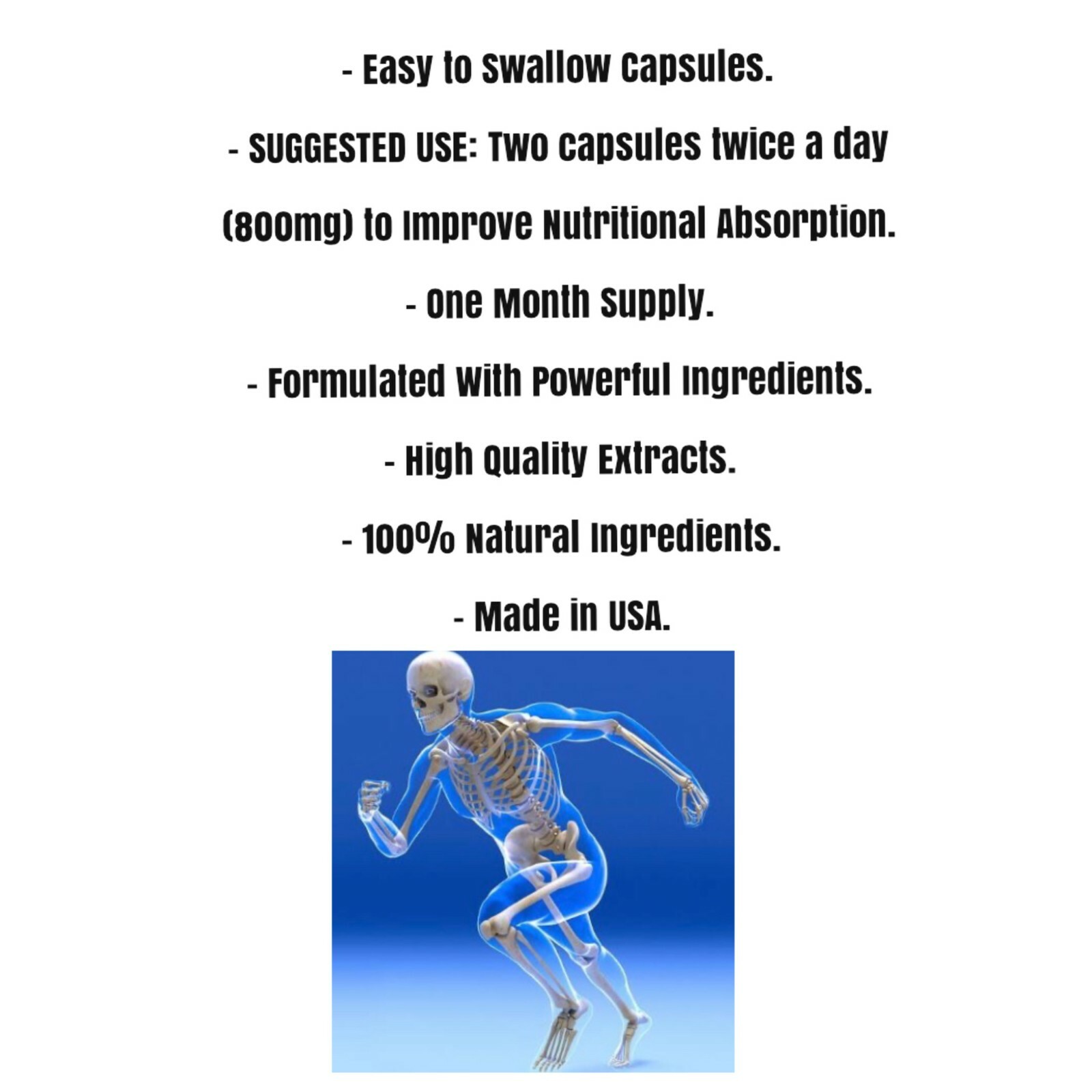 ADVANCED JOINT SUPPLEMENT, Arthritis Symptoms Relief. Joint Flexibility Support.