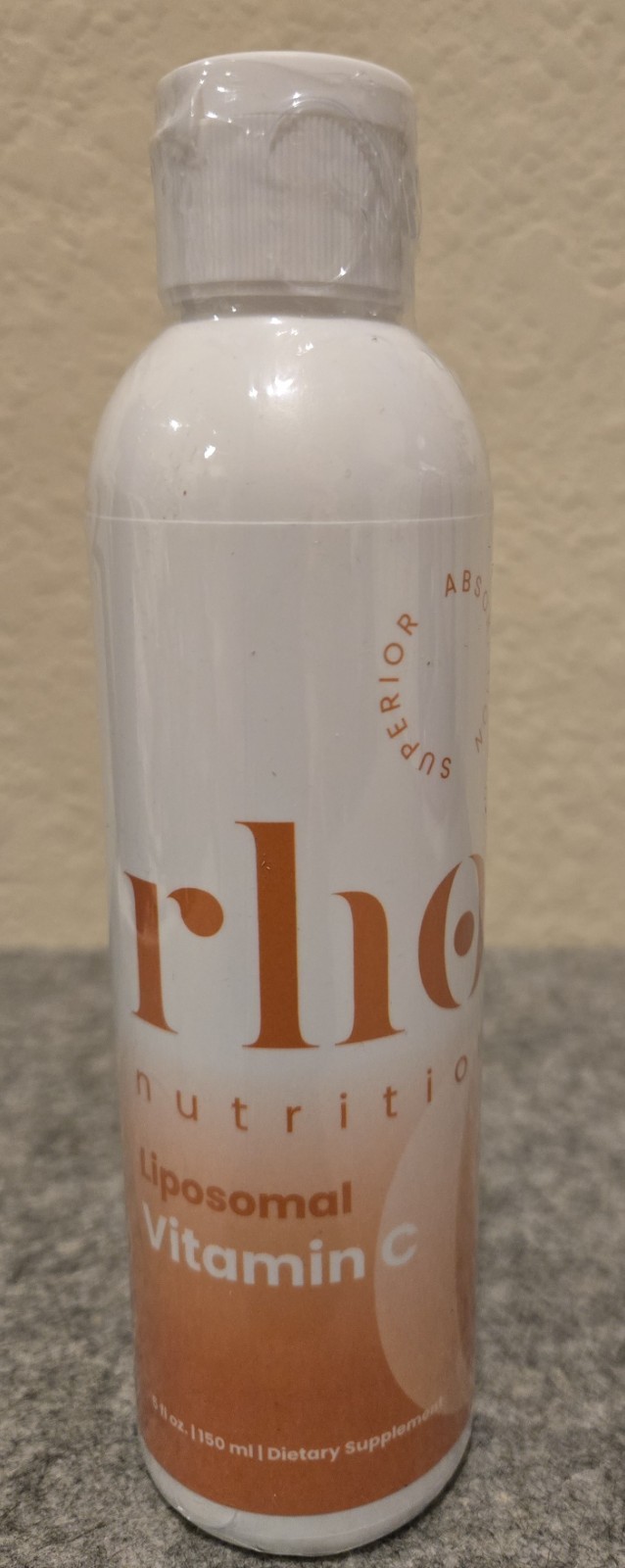 Rho Nutrition Vitamin C Liquid Supplement 5 Fl oz New Sealed Exp. 11/2027