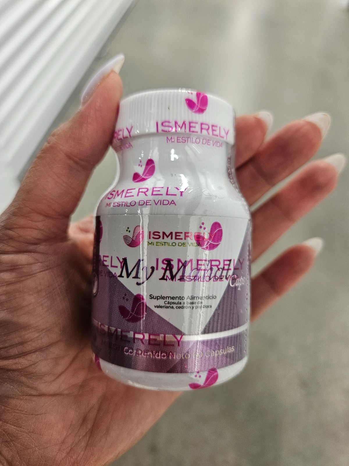 Ismerely 2 pack My Mahal Suplemento natural alimenticio relajante te y caps