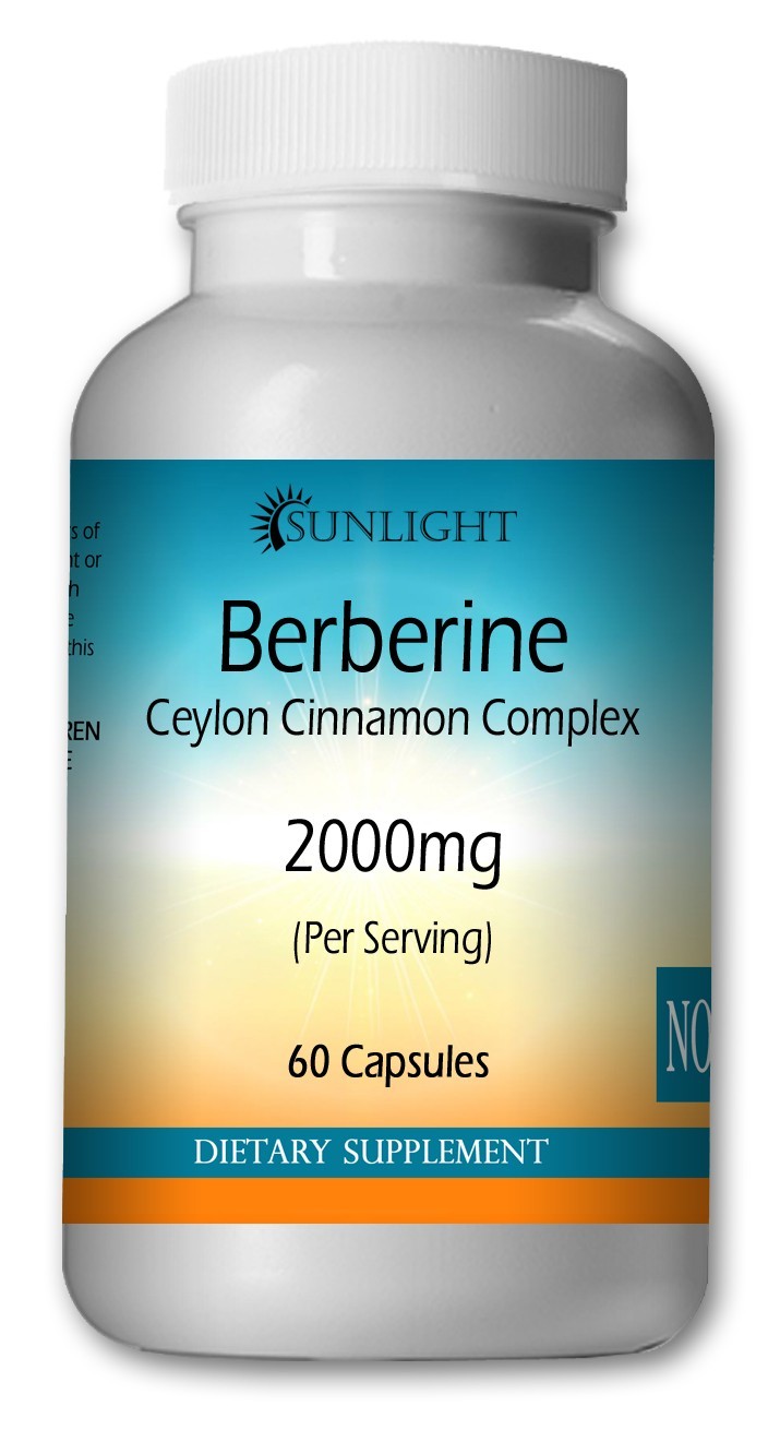 Berberine Capsules with Ceylon Cinnamon 2000mg , Fresh Stock/