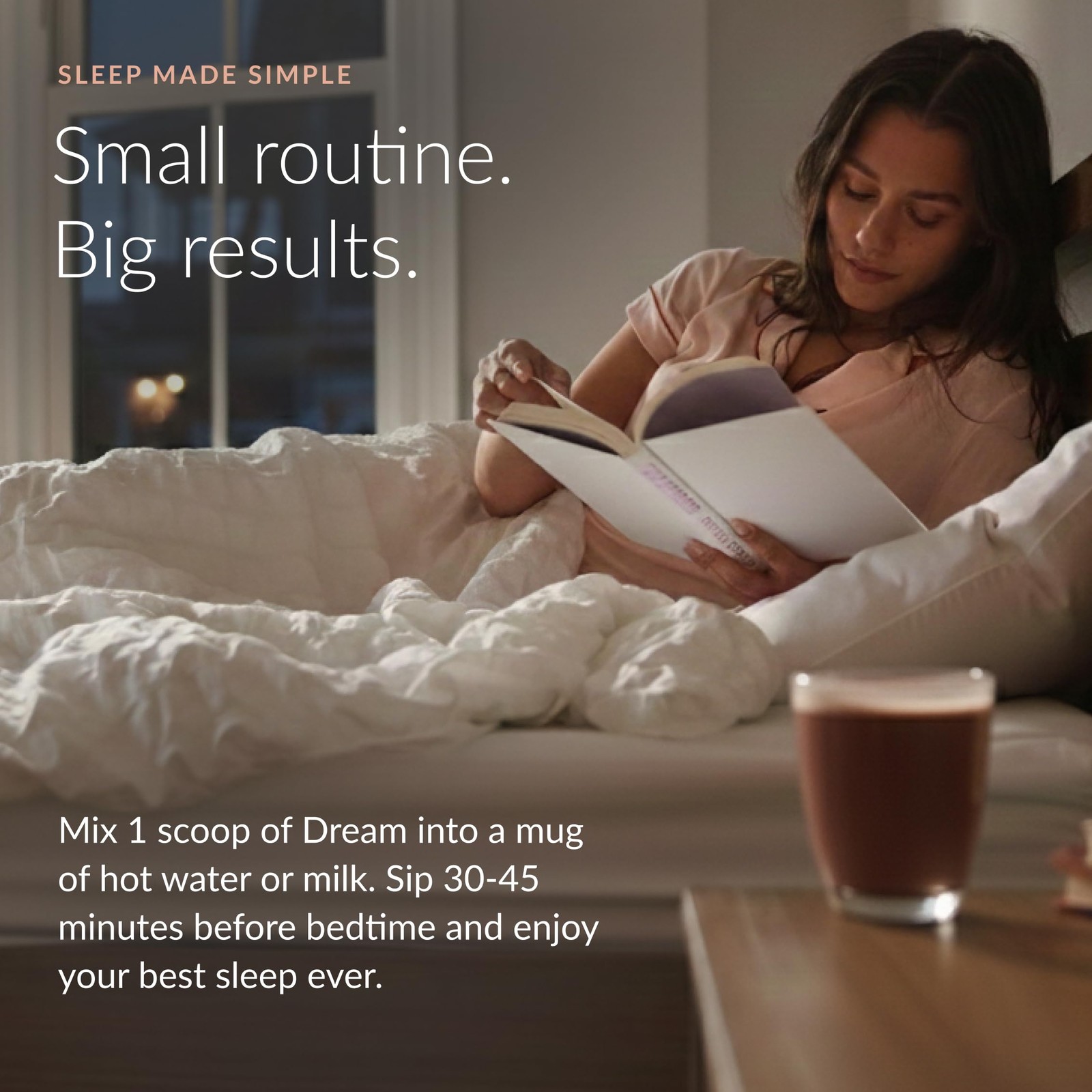 Dream Sleep Powder – Sleep Aid for Adults with Melatonin, Magnesium, L-Theani…