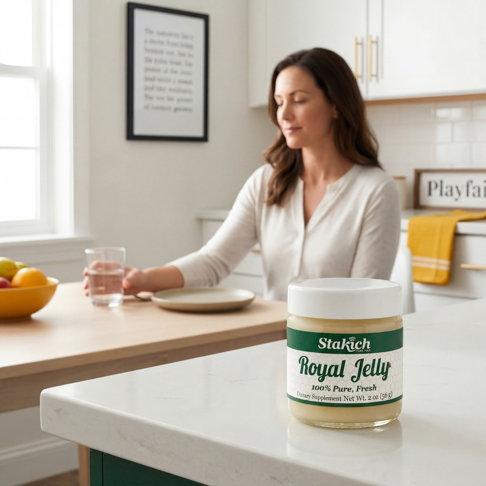 2oz FRESH ROYAL JELLY 100% PURE NATURAL 56,700mg HIGH STRENGTH PREMIUM RAW BEE