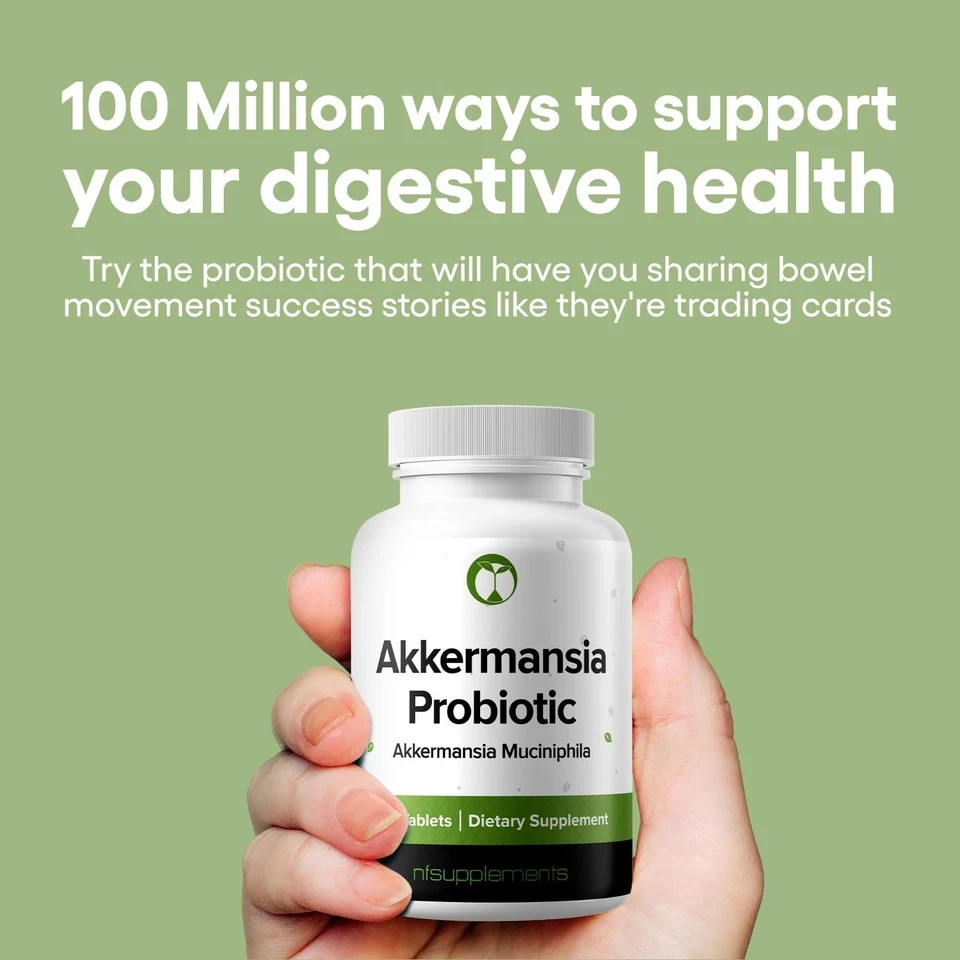 Akkermansia Muciniphila Probiotic Supplement 240 Tablets for Men & Women